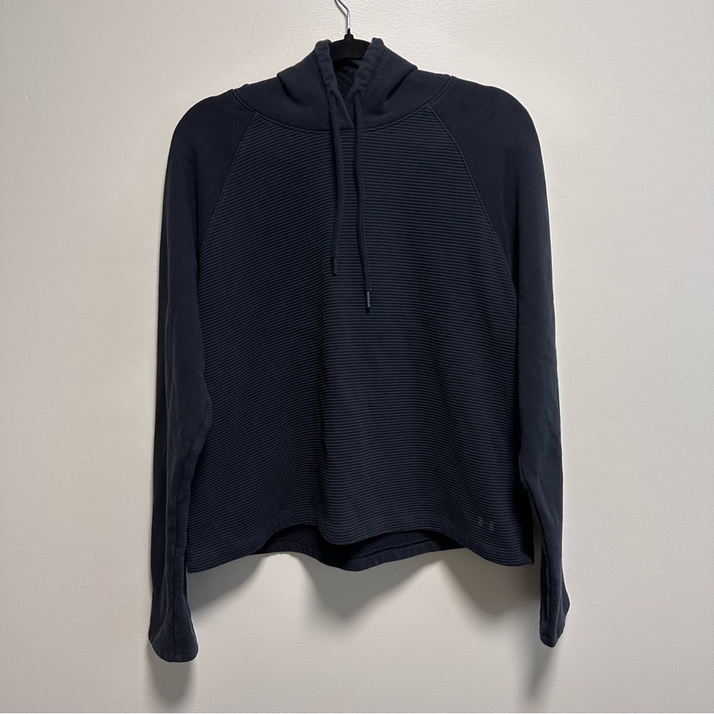 Black Hooded Sweatshirt